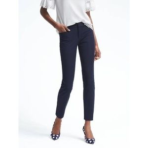 Banana Republic Navy Blue Sloan Slacks